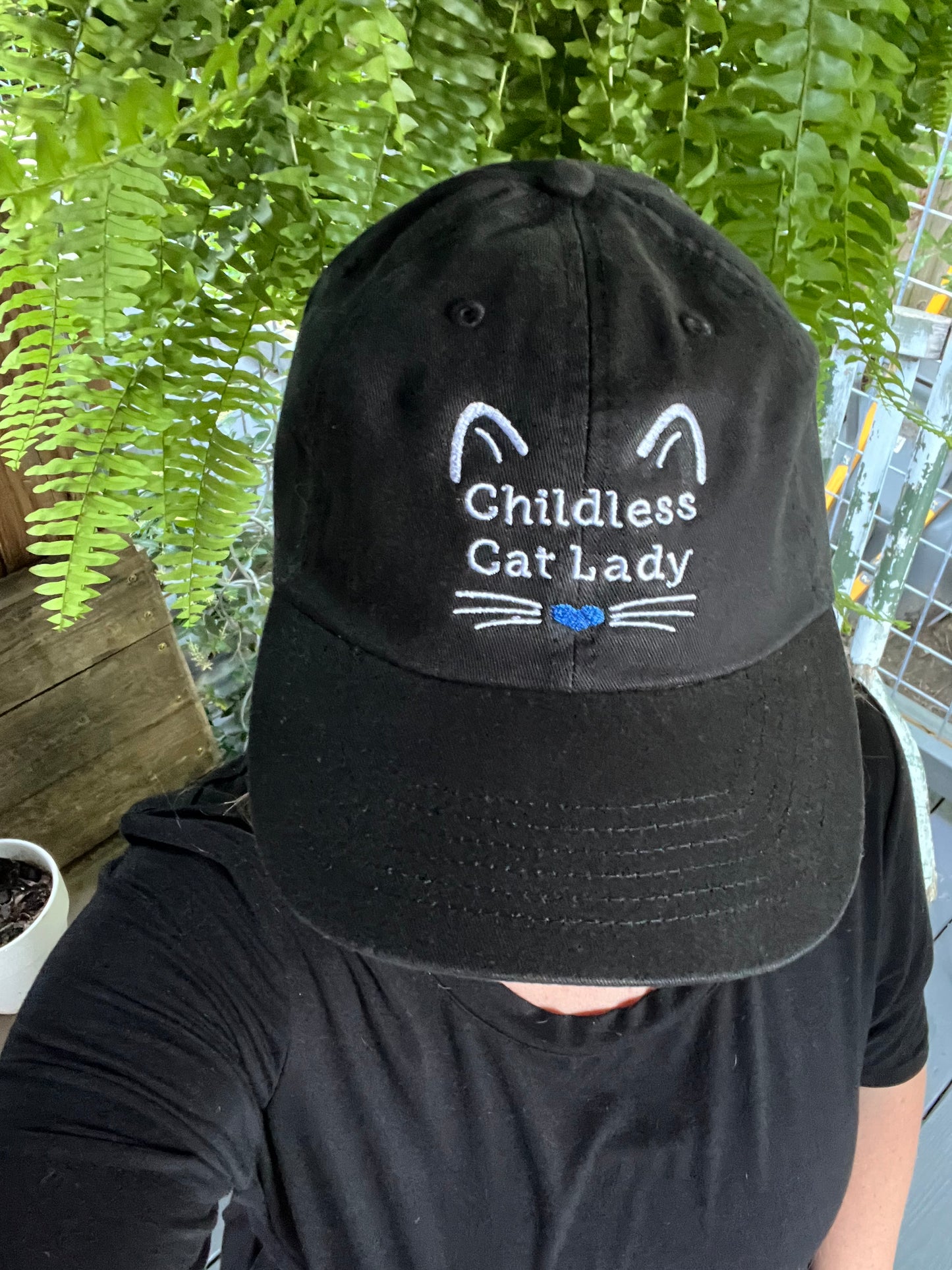 Childless Cat Lady Dad Hat