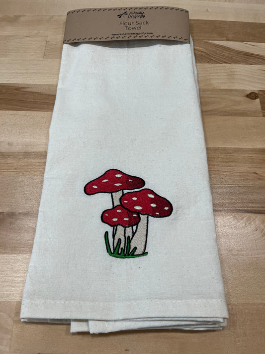 Kitchen Towel - Red Mushroom